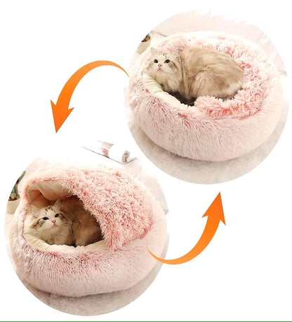 PawTown™ Soft Plush Pet Bed 2024