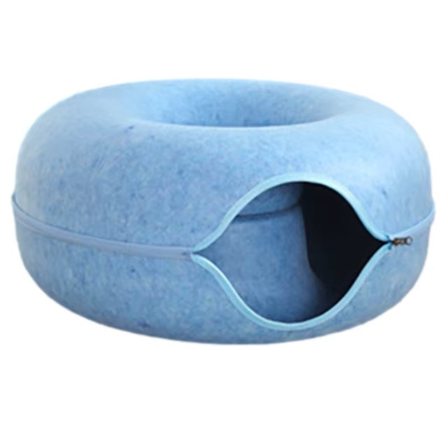 Donut Shape Cat Tunnel Bed