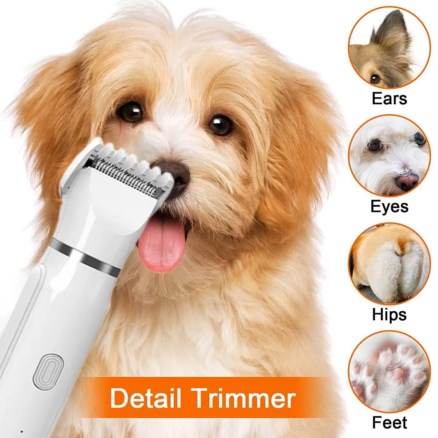 PawTown™ Ultimate 4-in-1 Pet Grooming Kit